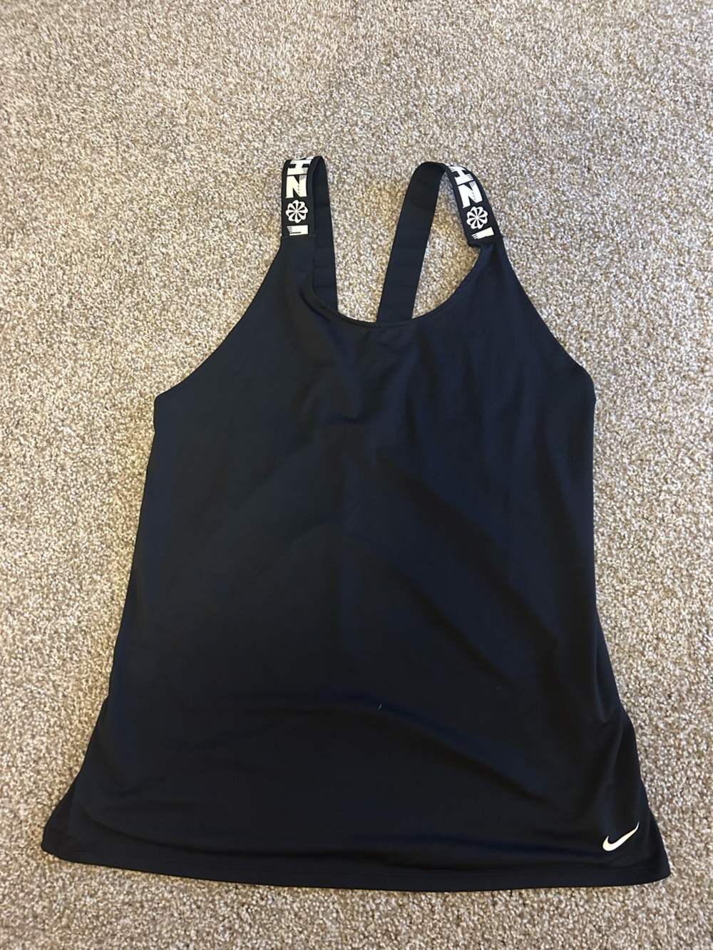 Nike Black Racerback Tank Top